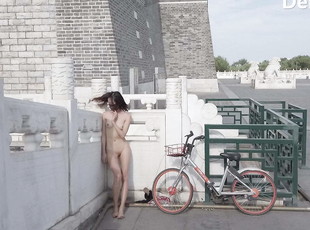 Nudist, In afara, Public, Chinezoaica